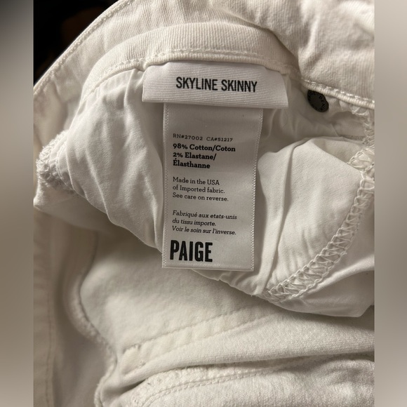 Paige Skyline Mid-Rise Skinny Jeans - Picture 4 of 5
